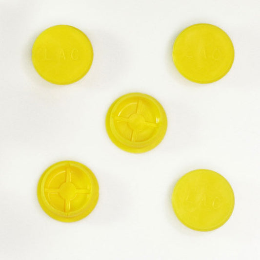 La Buvette Yellow Plastic Plug (pack of 10)