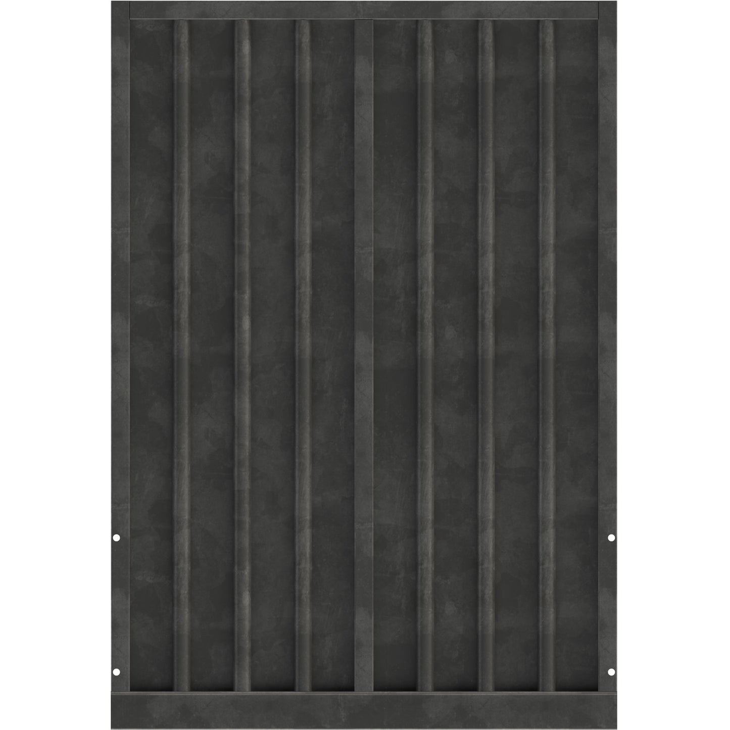 Vertical Railed Sheeted Bull Sliding Gate
