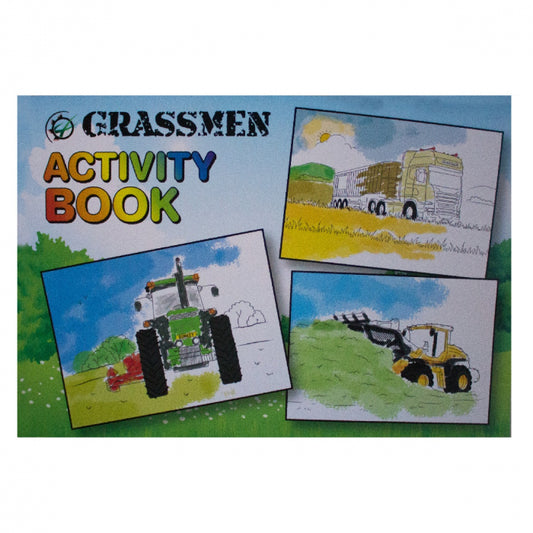 Grassmen Kids Activity Book