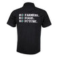 "No Farmers, No Food, No Future" Unisex Polo Shirt