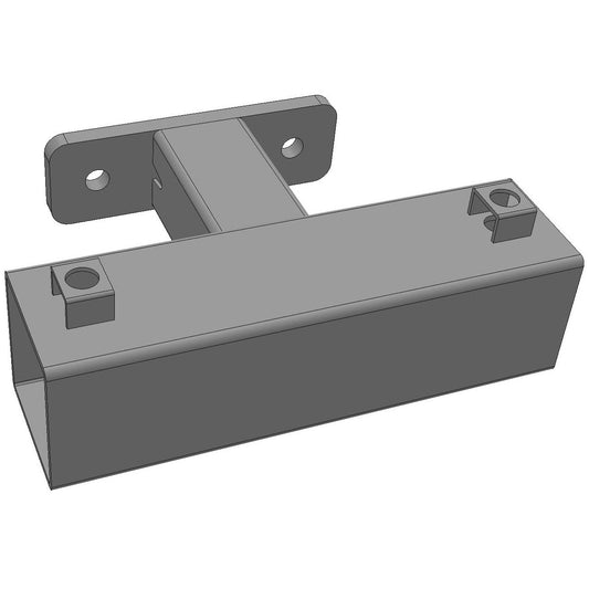 Single Rail off-set Bracket for 100x100 Post to suit 60.3mm tube (Single)