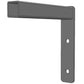 One Sided Flat End Bracket for Market Feed Barriers