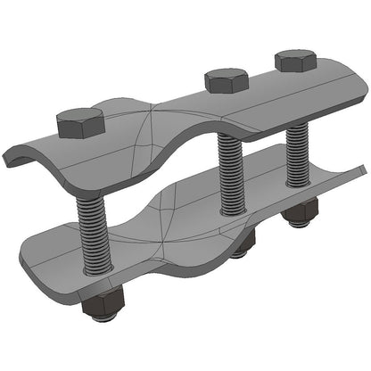 3-Bolt & 4-Bolt Clamp To Suit 60.3mm Tube