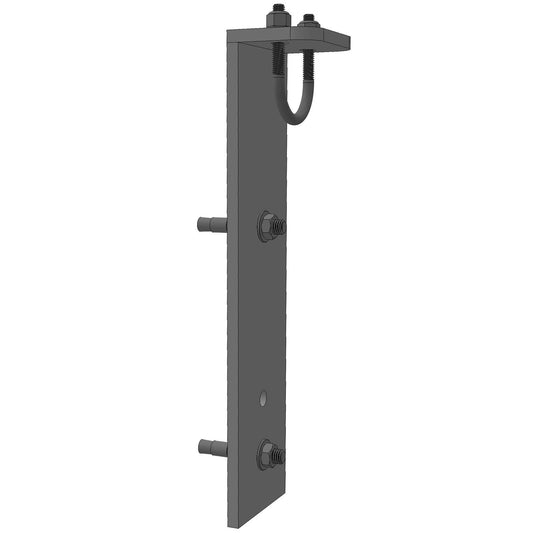 Headrail Wall Bracket + U-bolt