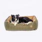 Tweed Snuggle Dog Bed