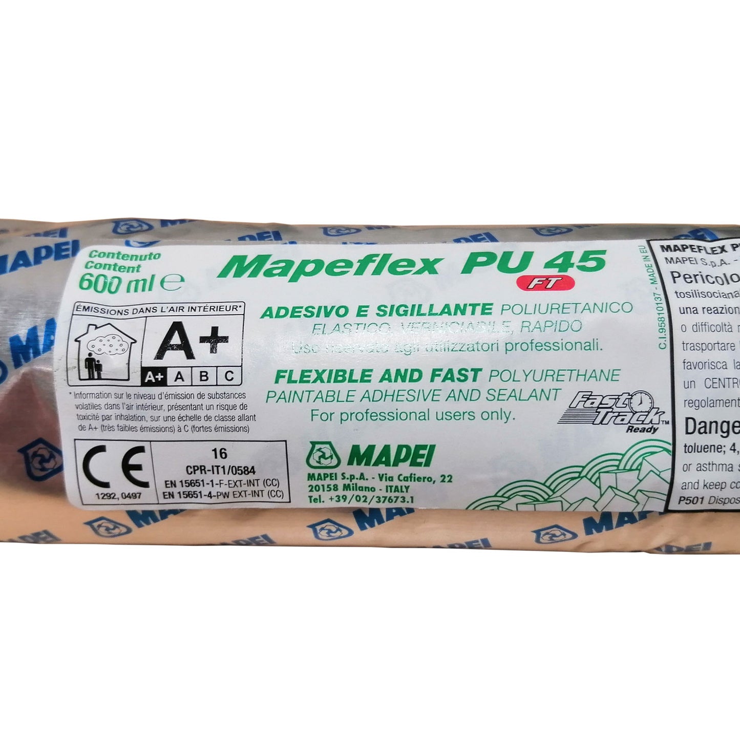Mapeflex PU45 Grey Concrete Mastic
