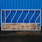 Pedigree Diagonal Feed Barrier Gate Unit with timber base