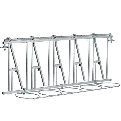 CAD export of the CalfOTel Locking fence - it's a self locking yoke designed to fit their calf hutches