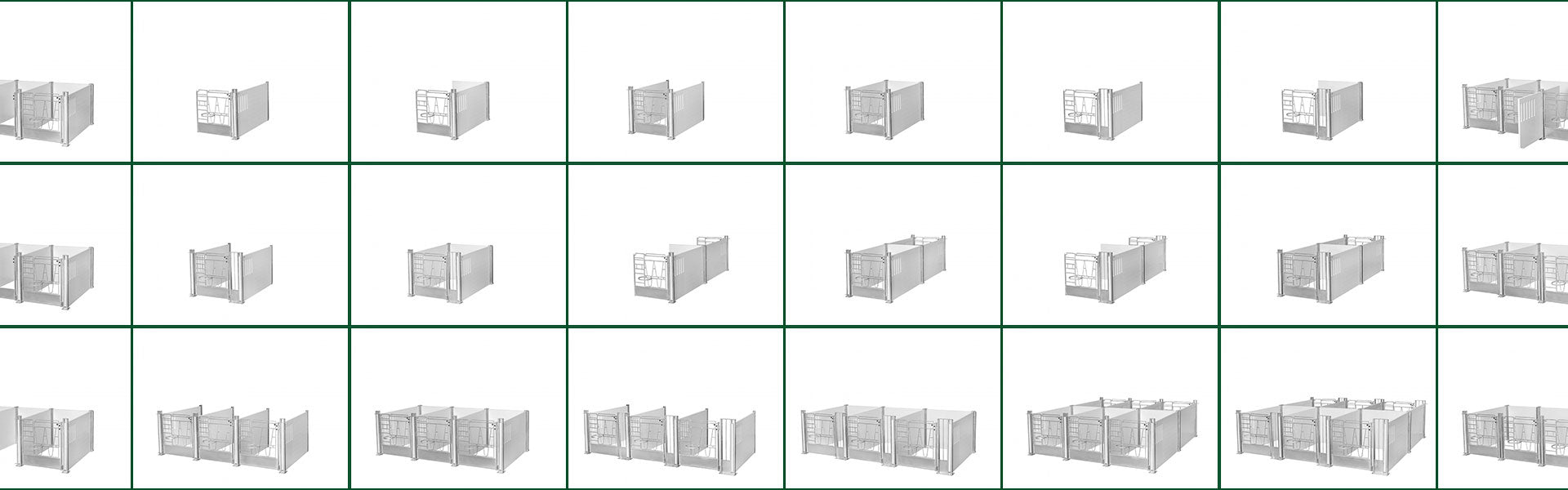 Desktop header for the CalfOTel Modular System; there's a LOT of combinations