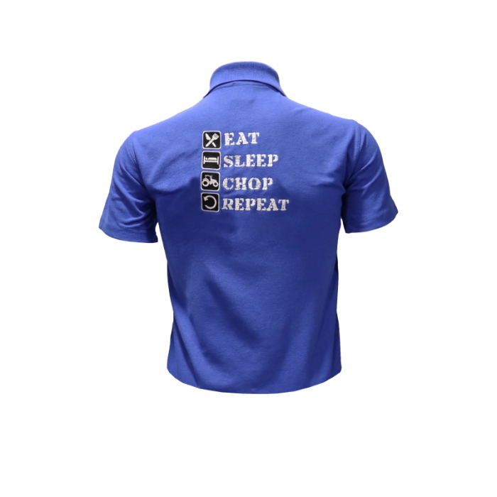 "Eat, Sleep, Chop, Repeat" Unisex Polo Shirt
