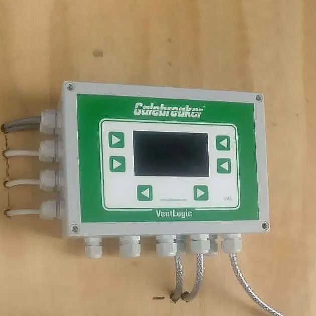 The Galebreaker Ventlogic controller module in situ - it looks to be switched off though!