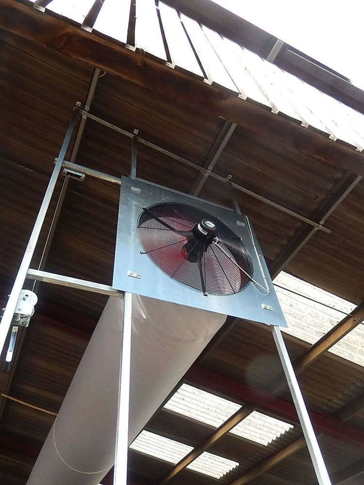 The fan on the end of a Galebreaker Venttube