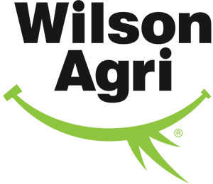 The Wilson Agri logo. It bears more than a passing resemblance to the Amazon logo 🤨