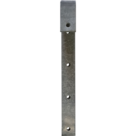 Pair of support brackets for under self locking yokes or pedigree diagonal feed barriers