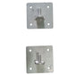 Single Hinge with Large Back Plate (Pair)