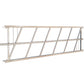 Market Diagonal Feed Barrier c/w adjustable rail