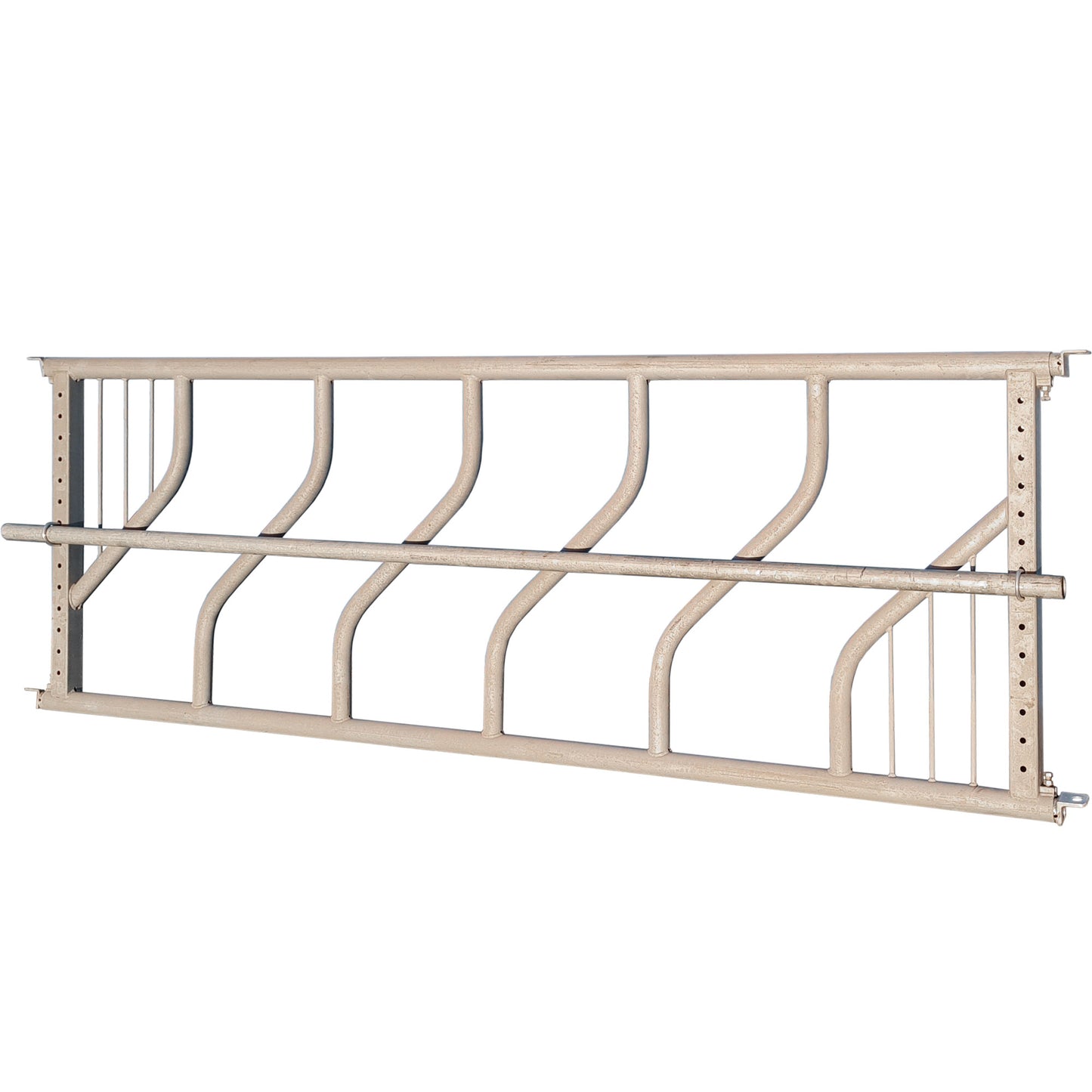 Pedigree Diagonal Feed Barrier with Adjustable Rail