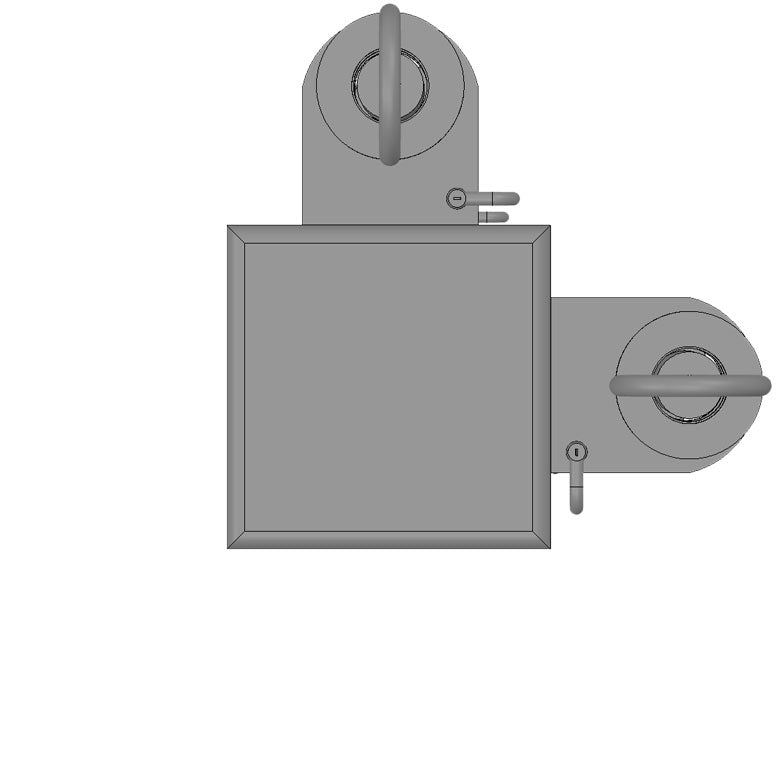 Box Post with Single Support Attachment