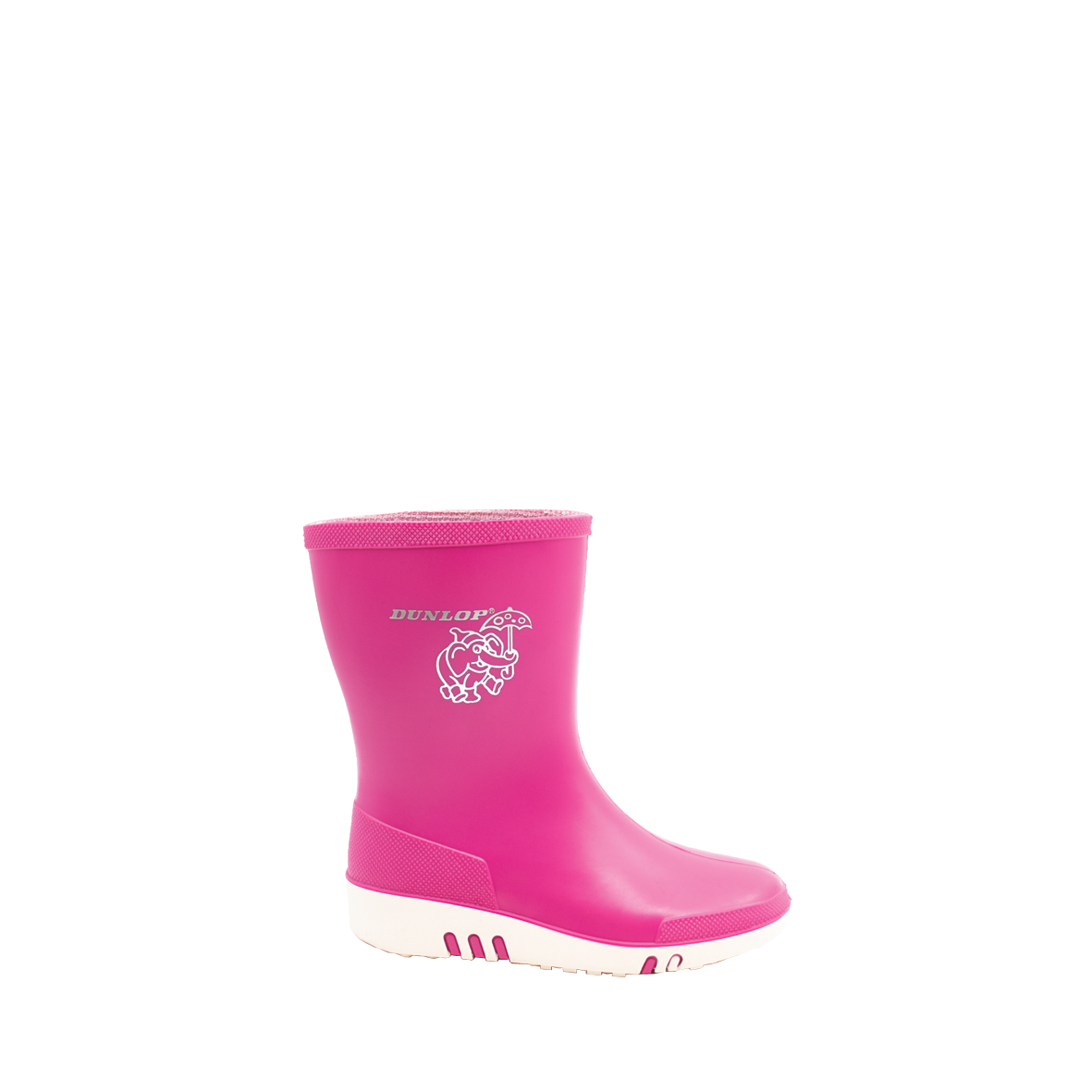 Pink dunlop wellies online
