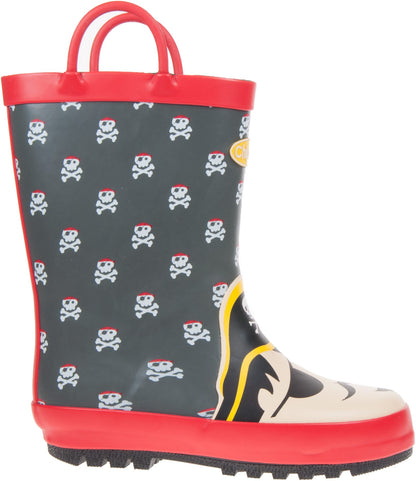 Blackbeard Pirate Wellington Boots