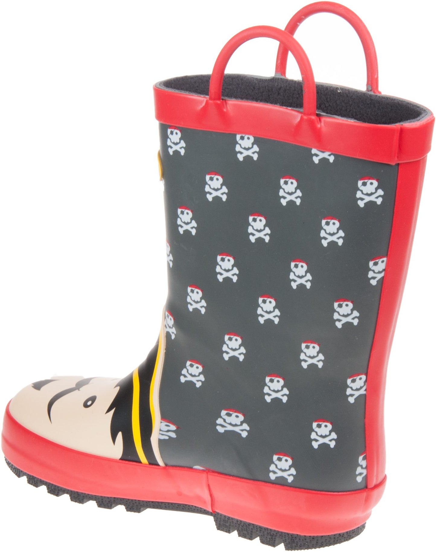 Blackbeard Pirate Wellington Boots