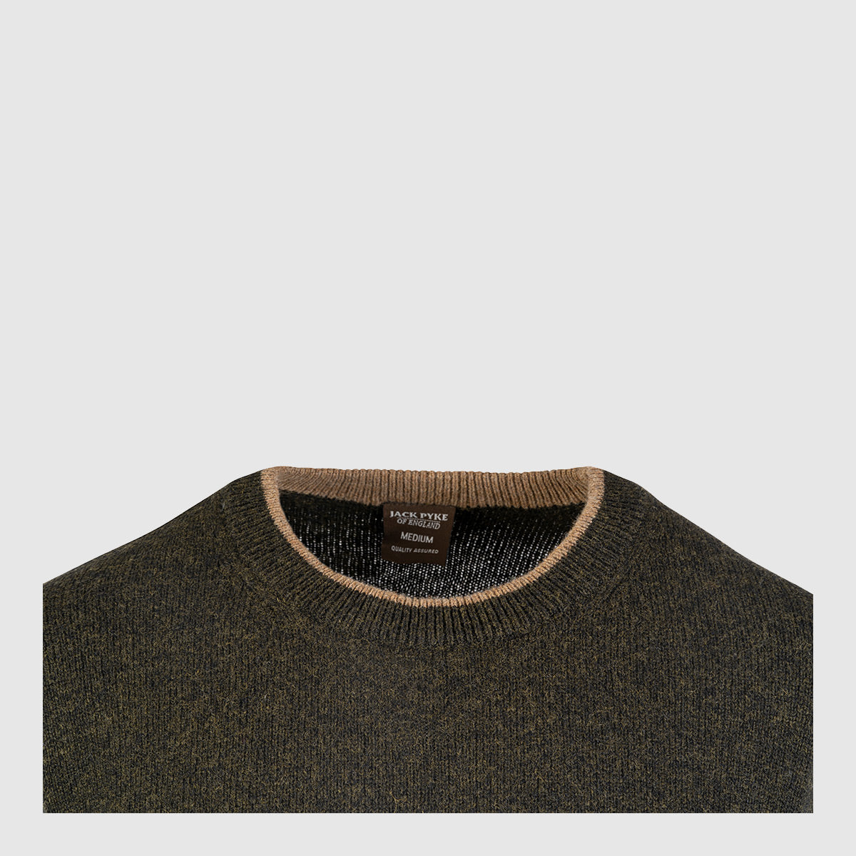 Ashcombe Lambswool Crewknit Jumper