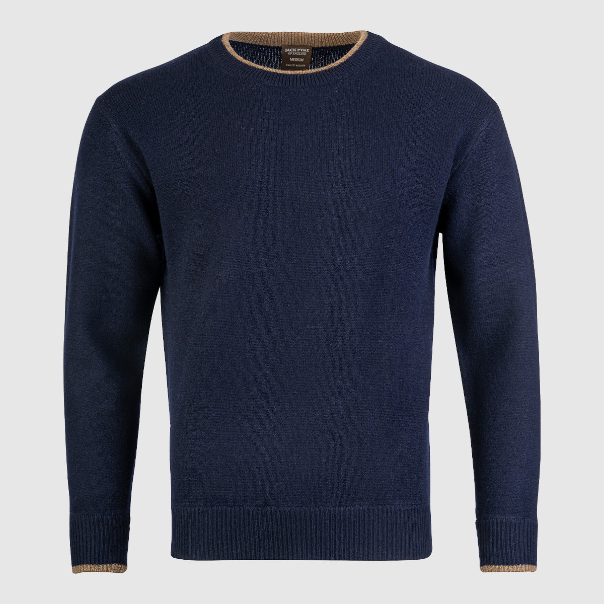 Ashcombe Lambswool Crewknit Jumper