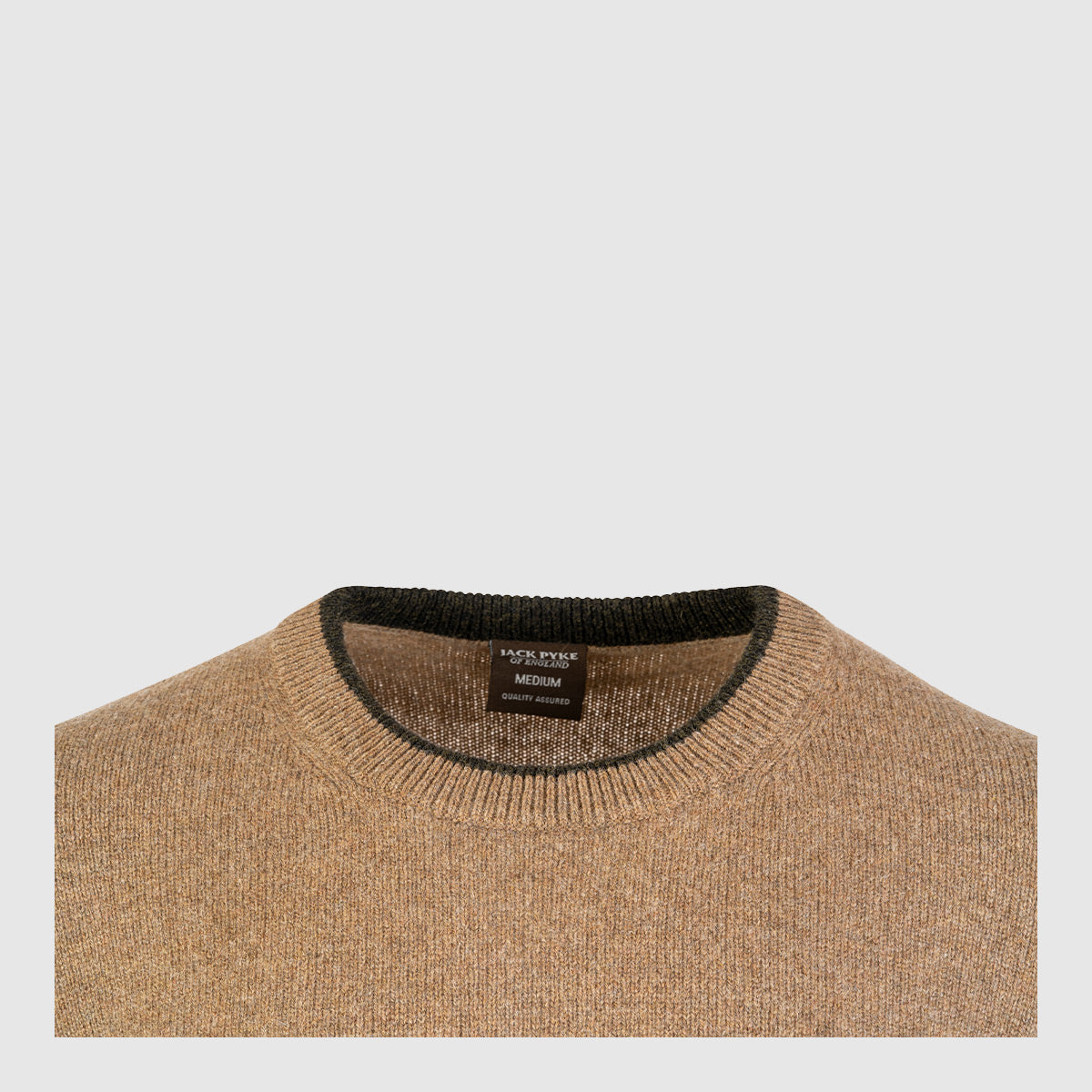 Ashcombe Lambswool Crewknit Jumper