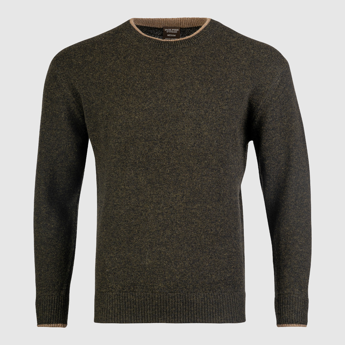 Ashcombe Lambswool Crewknit Jumper