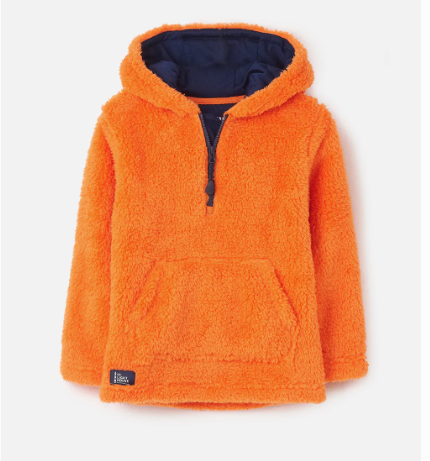 Orange 2025 sherpa hoodie