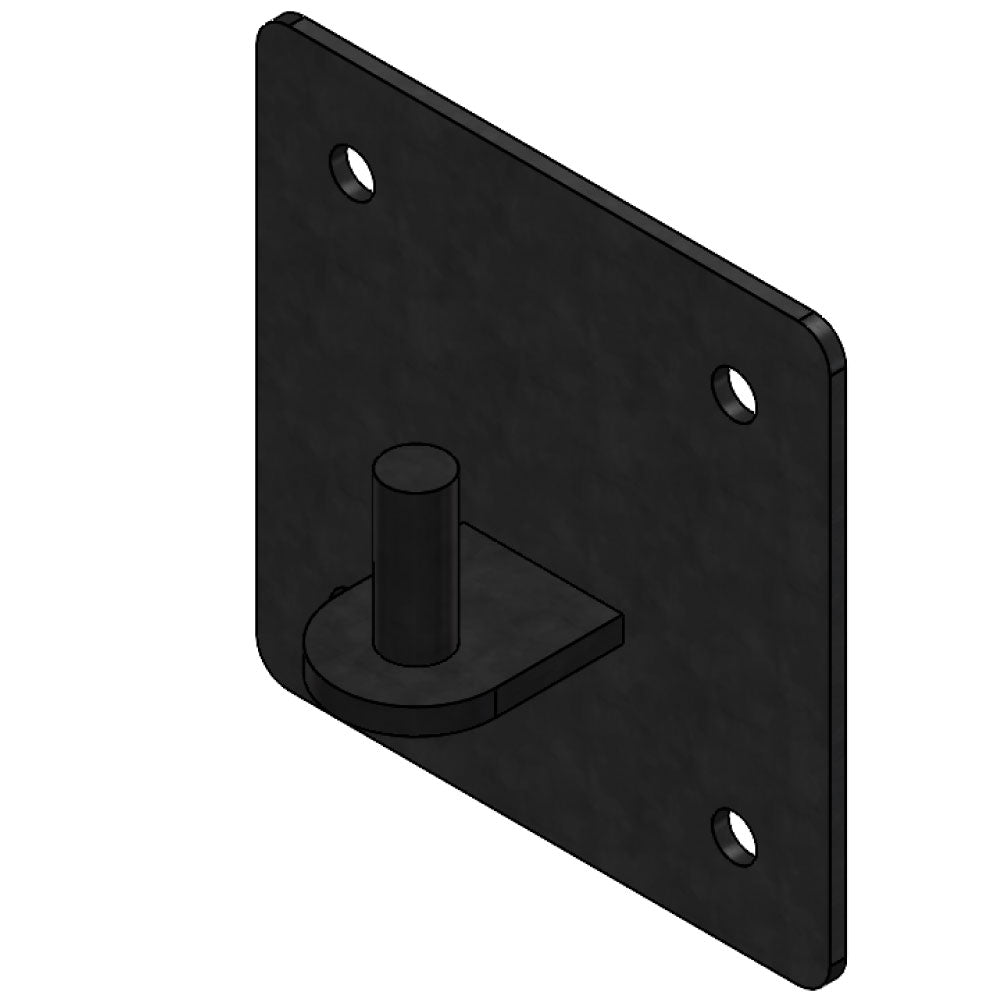 Single Hinge with Large Back Plate (Pair)