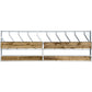 Pedigree Diagonal Cattle Feed Barrier Panel with Opening Timber Base For Sheep Feeding