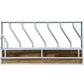 Pedigree Diagonal Cattle Feed Barrier Panel with Opening Timber Base For Sheep Feeding