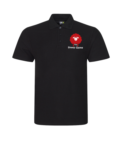 The Sheep Game Unisex Single Logo Polo Shirt