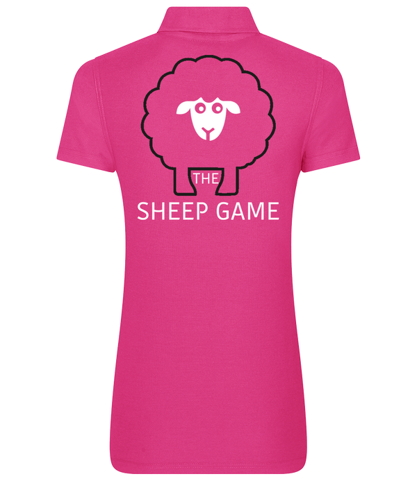 The Sheep Game Double Logo Ladies Polo Shirt