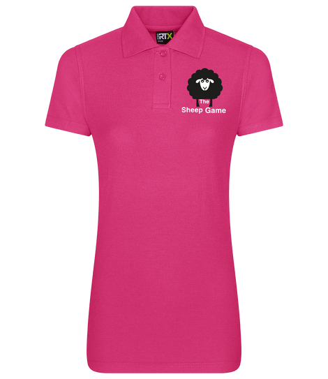 The Sheep Game Double Logo Ladies Polo Shirt