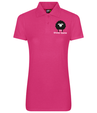 The Sheep Game Double Logo Ladies Polo Shirt