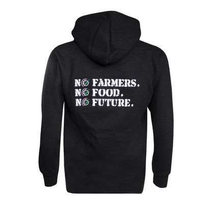 "No Farmers, No Food, No Future" Unisex Hoodie