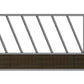 Market Diagonal Feed Barrier Gate Unit c/w timber base