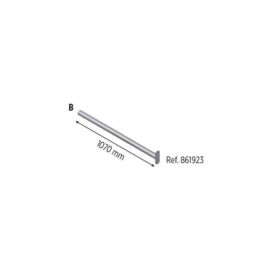 Agritubel Flat Plate Mounted Stand Bracket (Each)