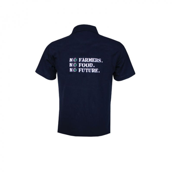 "No Farmers, No Food, No Future" Kids Polo Shirt