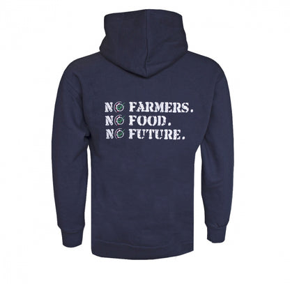 "No Farmers, No Food, No Future" Unisex Hoodie