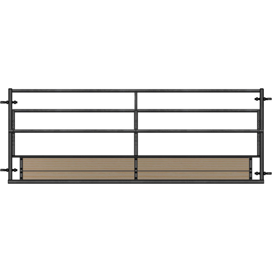 Horizontal Sheep Feed Barrier w/Adjustable Rail